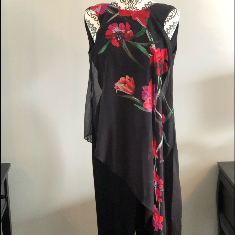 Bodysuit with sheer overlay by Venus